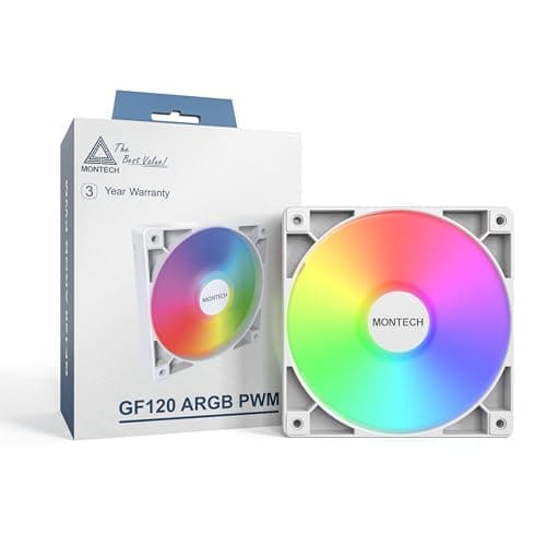 Montech GF120 ARGB PWM 120mm White 1-Pack