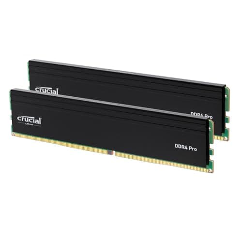 Crucial Pro Black / Green DDR4-3200 CL22 64GB (2x32GB) main image
