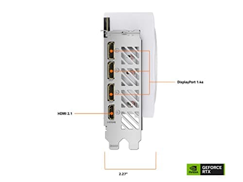 Gigabyte AERO OC V2 GeForce RTX 4070 Ti 12GB GDDR6X White / Silver image
