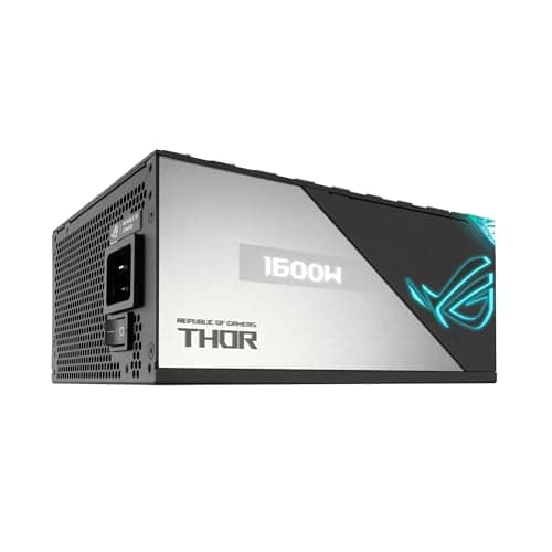 Asus ROG THOR 1600T Gaming Silver / Black 1600W Fully Modular 80+ Titanium Certified image