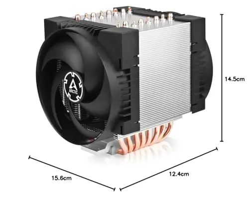 ARCTIC Freezer 4U-M Air 141mm Black / Silver image