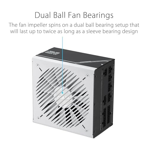 Asus Prime AP-850G White / Black 850W Fully Modular 80+ Gold image