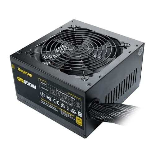 Segotep GN Black ATX 650W Non-Modular 80+ Gold Certified