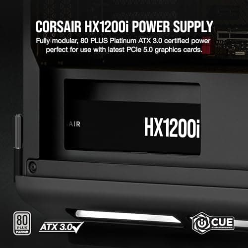 Corsair HX1200i (2024) ATX 1200W Fully Modular 80+ Platinum Certified image