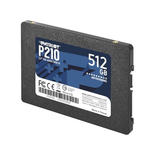 Patriot P210 512GB SSD 2.5" SATA 6.0 Gb/s image