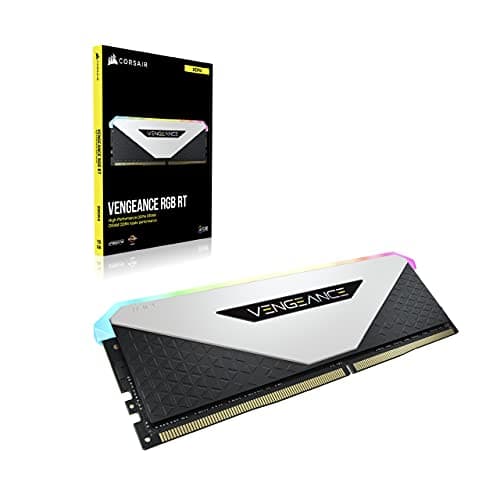 Corsair Vengeance RGB RT White / Black DDR4-3600 CL18 32GB (4x8GB) image