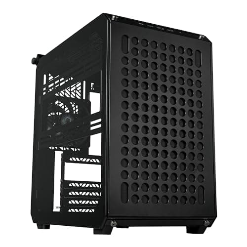 Cooler Master QUBE 500 Flatpack ATX Mid Tower Black Tempered Glass Side Panel main image