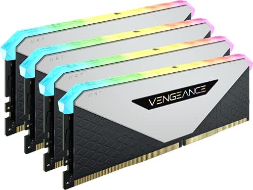 Corsair Vengeance RGB RT White / Black DDR4-3600 CL18 32GB (4x8GB) main image