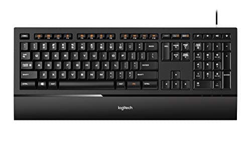 Logitech K740 Wired Slim Keyboard image