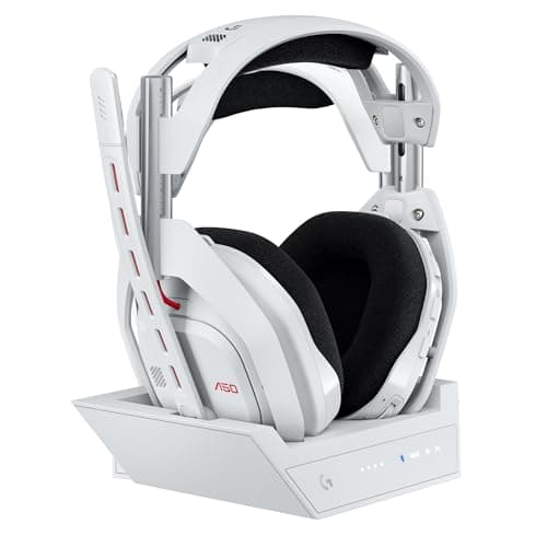 Logitech ASTRO A50 (GEN 5) Closed-Back White/Red Headset main image