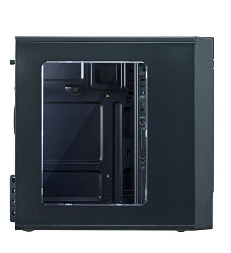 Rosewill FBM-X1 Black Steel / Plastic Mini Tower Case with Side Panel Window image