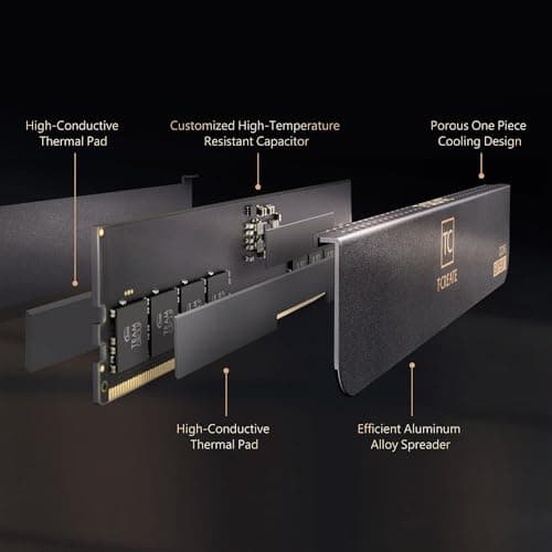 TEAMGROUP T-Create Expert 32GB (2x16GB) DDR5 6000 CL30 Black image