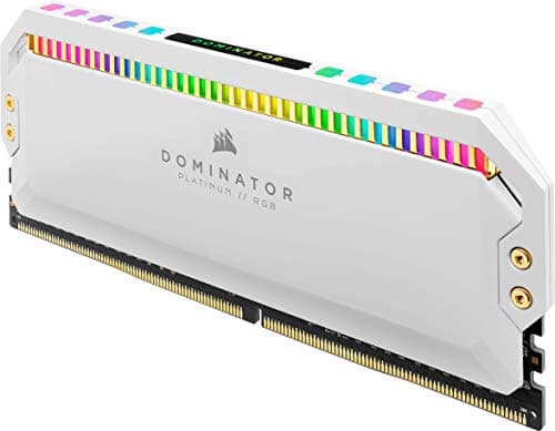 CORSAIR Dominator Platinum RGB 32GB (4 x 8GB) DDR4 DRAM 3200MHz C16 Memory Kit — White image