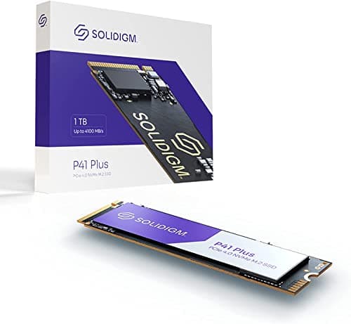 Solidigm P41 Plus 1TB SSD M.2 PCIe 4.0 NVMe