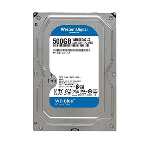 Western Digital Blue 500GB HDD 3.5" 7200RPM SATA image
