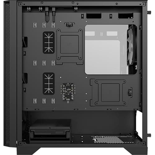 Montech AIR 100 ARGB MicroATX Mid Tower Black Tempered Glass Side Panel image