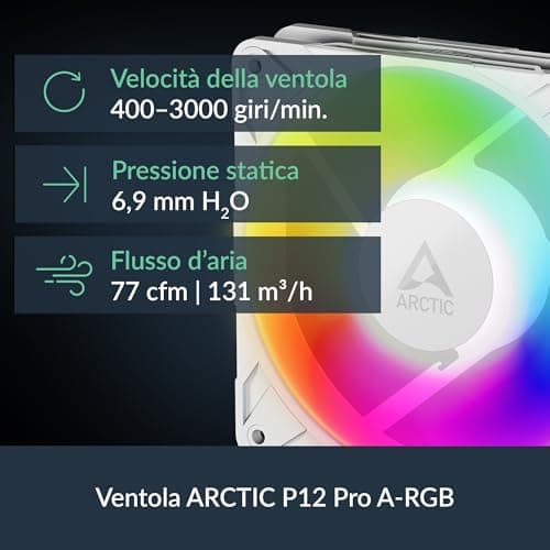 ARCTIC Liquid Freezer III Pro A-RGB 360 Water 360mm 77 CFM White image