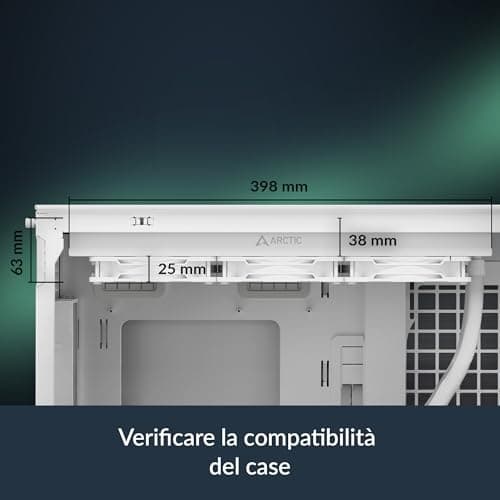 ARCTIC Liquid Freezer III Pro A-RGB 360 Water 360mm 77 CFM White image