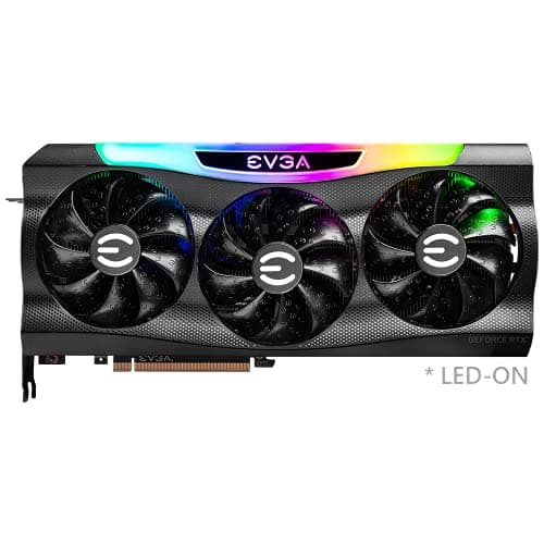 EVGA FTW3 ULTRA GAMING GeForce RTX 3090 24GB GDDR6X Black image