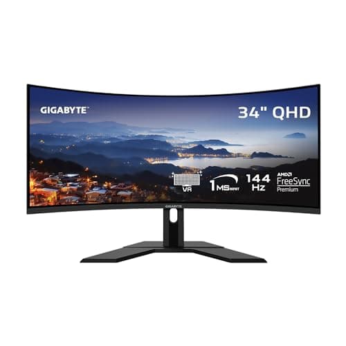 Gigabyte G34WQC A 34" 1440p 144Hz VA Curved Monitor