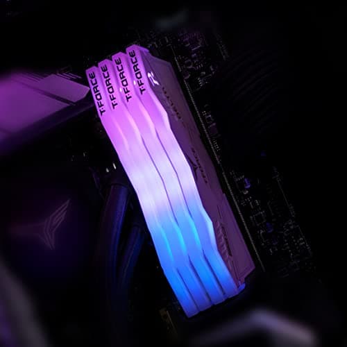 TEAMGROUP T-Force Delta RGB White / Gray DDR5-7200 CL34 32GB (2x16GB) image