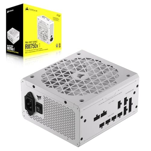 Corsair RM750x SHIFT White Side Interface 750W Fully Modular 80+ Gold Certified