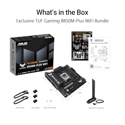 Asus B850 TUF GAMING B850M-PLUS WIFI AM5 DDR5 Micro ATX image