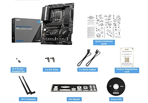 MSI Z690 PRO Z690-A WIFI DDR5 ATX image