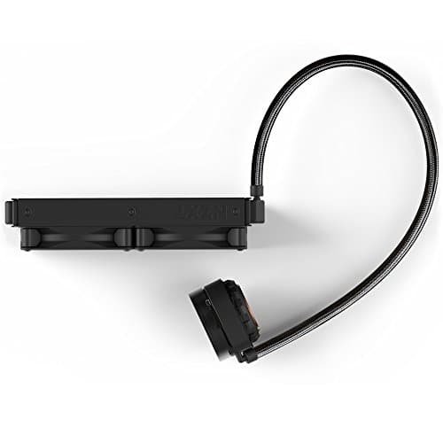 NZXT Kraken X52 240mm - All-In-One RGB CPU Liquid Cooler - CAM-Powered - Infinity Mirror Design - Performance Engineered Pump - Reinforced Extended Tubing - Aer P120mm Radiator Fan (2 Included) image
