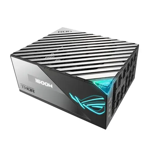 Asus ROG THOR 1600T Gaming Silver / Black 1600W Fully Modular 80+ Titanium Certified image