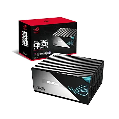 Asus ROG THOR 1600T Gaming Silver / Black 1600W Fully Modular 80+ Titanium Certified main image