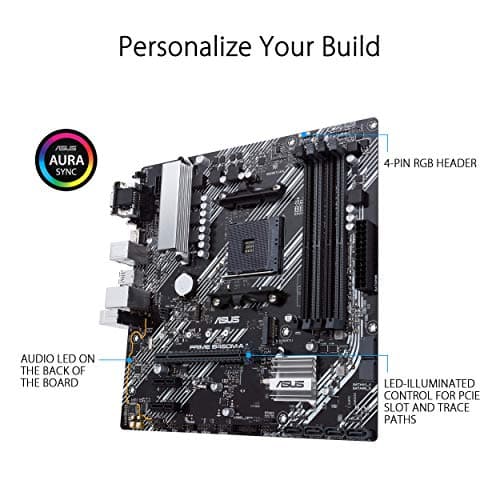 Asus B450 Prime B450M-A II AM4 DDR4 Micro ATX image