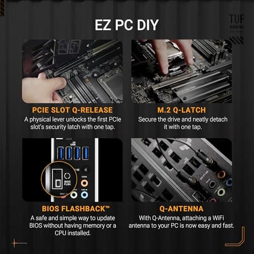 Asus B850 TUF GAMING B850M-PLUS WIFI AM5 DDR5 Micro ATX image