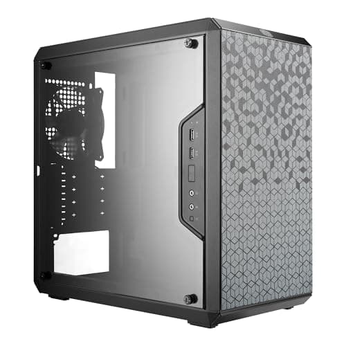 Cooler Master MasterBox Q300L Black Micro ATX Tower Acrylic Side Panel image