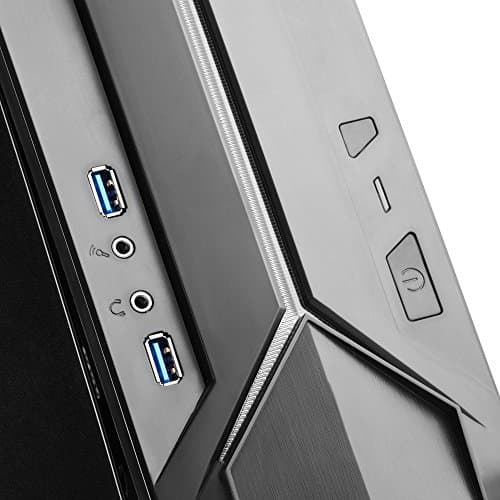 Silverstone RVZ03B-ARGB Mini-ITX Desktop Black image