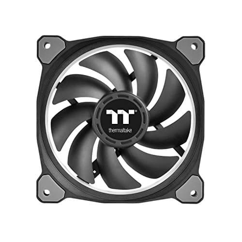 Thermaltake Riing Plus 140mm Black Addressable RGB PWM 3-Pack image