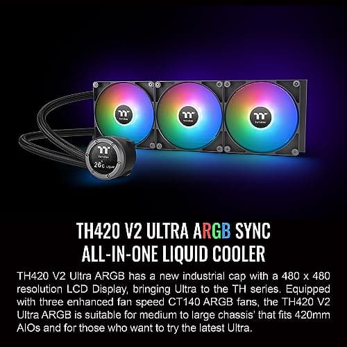 Thermaltake TH420 V2 Ultra ARGB Sync All-In-One Liquid Cooler image