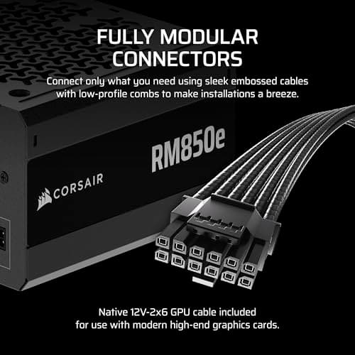 Corsair RM850e (2025) ATX 850W Fully Modular image