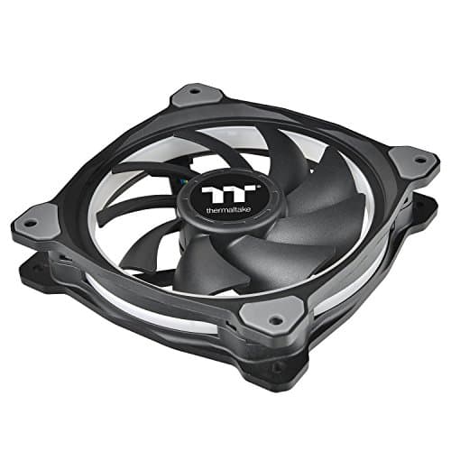 Thermaltake Riing Plus 140mm Black Addressable RGB PWM 3-Pack image