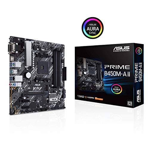 Asus B450 Prime B450M-A II AM4 DDR4 Micro ATX image