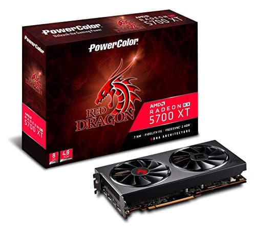 PowerColor Radeon RX 5700 XT Red Dragon 8GB GDDR6 Black main image