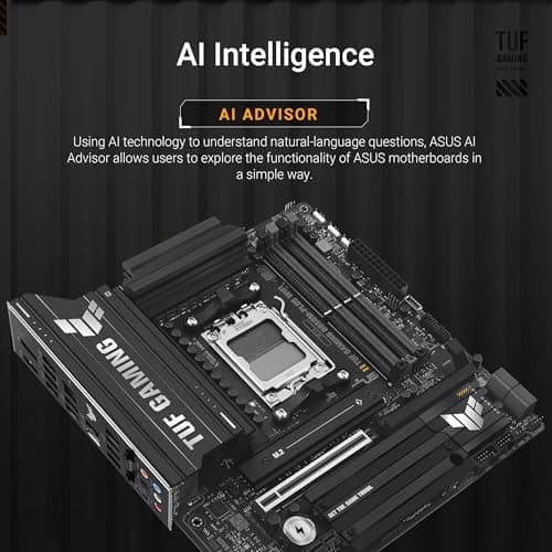 Asus B850 TUF GAMING B850M-PLUS WIFI AM5 DDR5 Micro ATX image