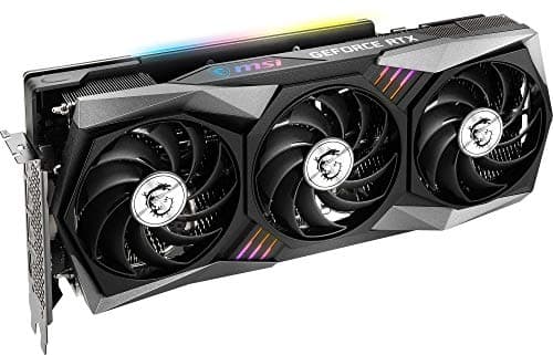 MSI GAMING X TRIO GeForce RTX 3070 8GB GDDR6 Black / Silver image