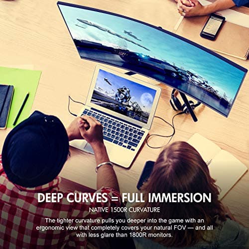 VIOTEK GNV27DB 27" 1440p 144Hz VA Curved Monitor main image