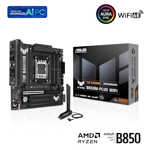 Asus B850 TUF GAMING B850M-PLUS WIFI AM5 DDR5 Micro ATX image