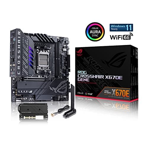 ASUS ROG CROSSHAIR X670E GENE Micro ATX Motherboard image
