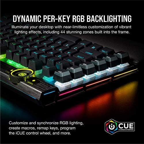 Corsair K100 RGB Wired Optical-Mechanical Gaming Keyboard image