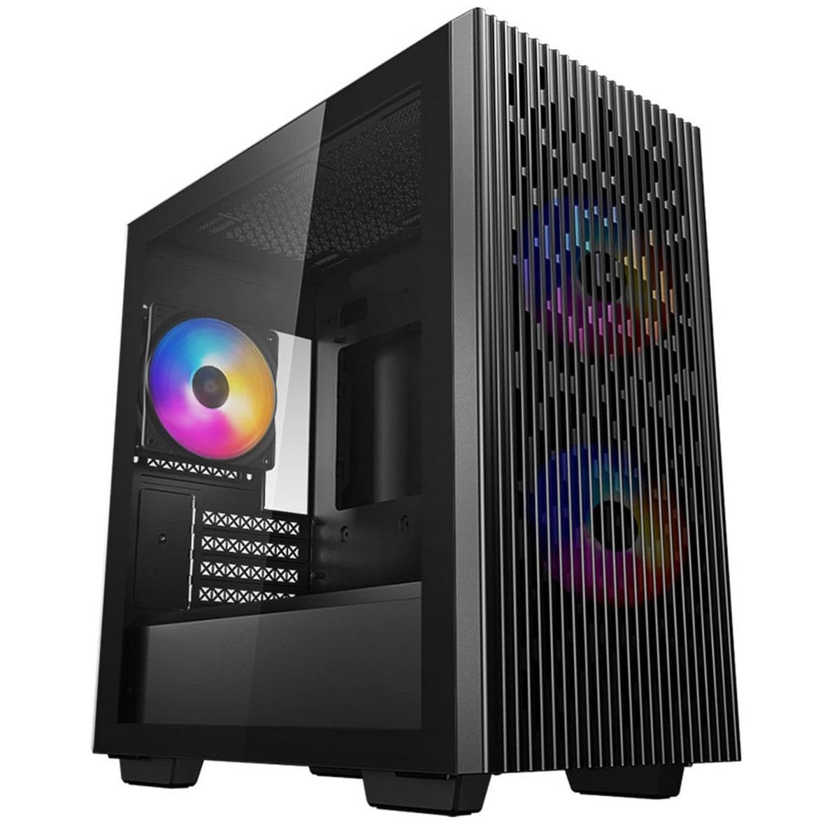 Deepcool MATREXX 40 3FS Micro ATX Mini Tower Black with Tempered Glass ...