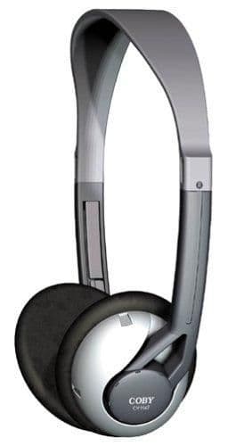 Coby CV-H42 Closed-Back Wired Headphones main image