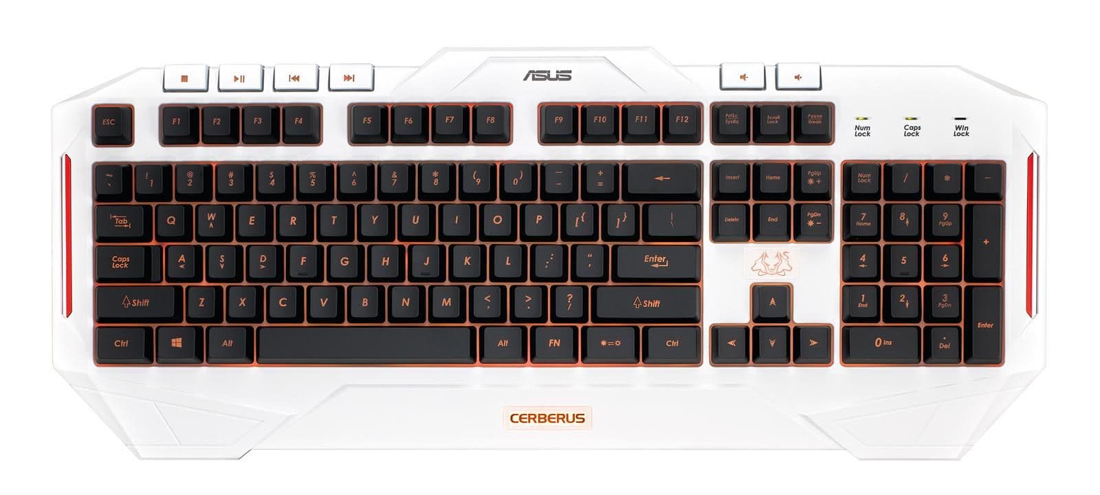 Asus Cerberus Arctic Wired Gaming Keyboard image